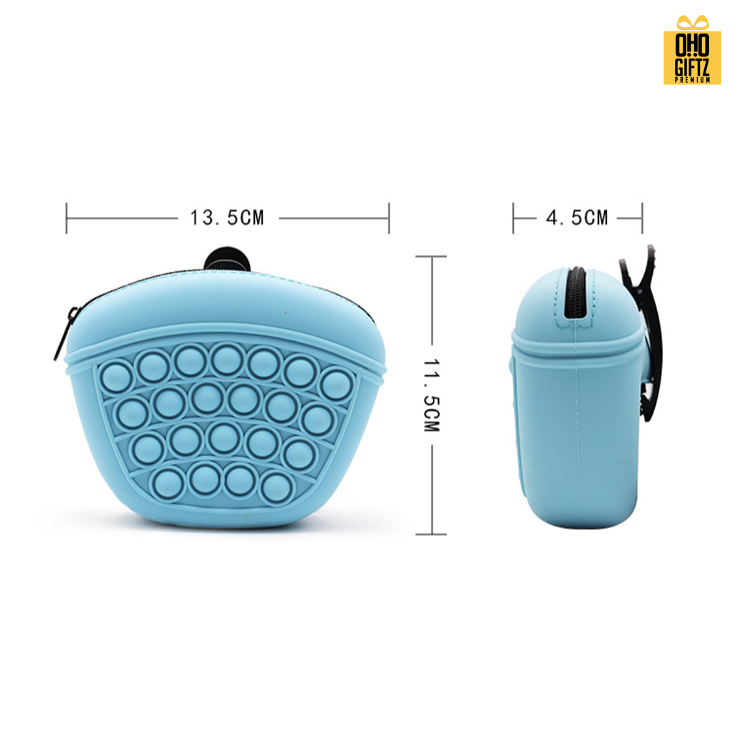 กระเป๋าซิลิโคนใส่อาหารสัตว์เลี้ยง สกรีนโลโก้ ทำเป็นของพรีเมี่ยม