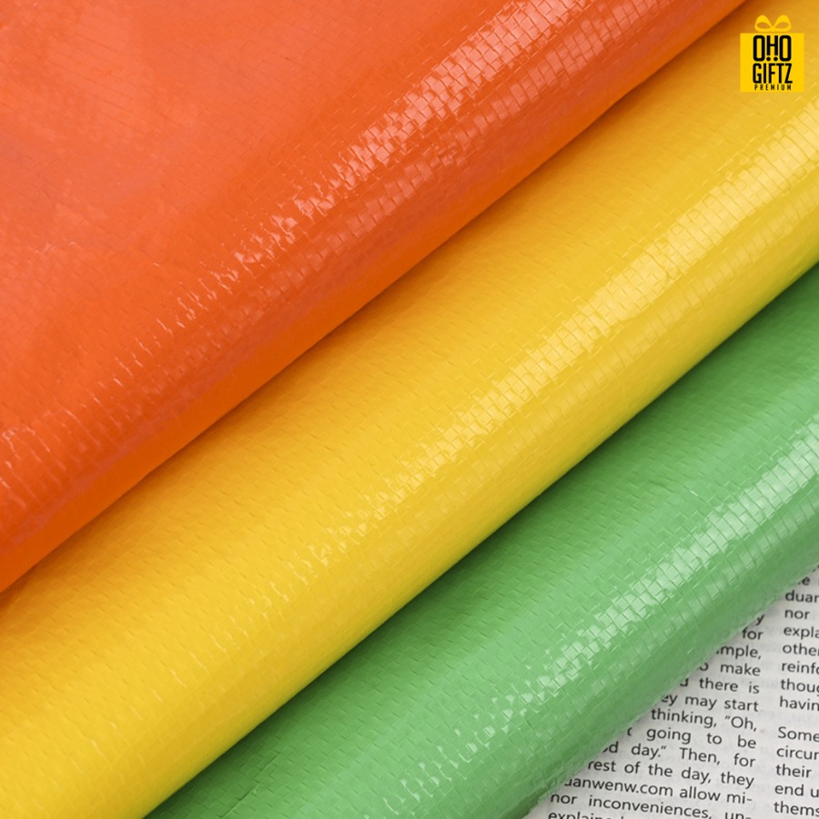 กระเป๋าผ้ากระสอบ PP สกรีนโลโก้ ทำเป็นของพรีเมี่ยมได้