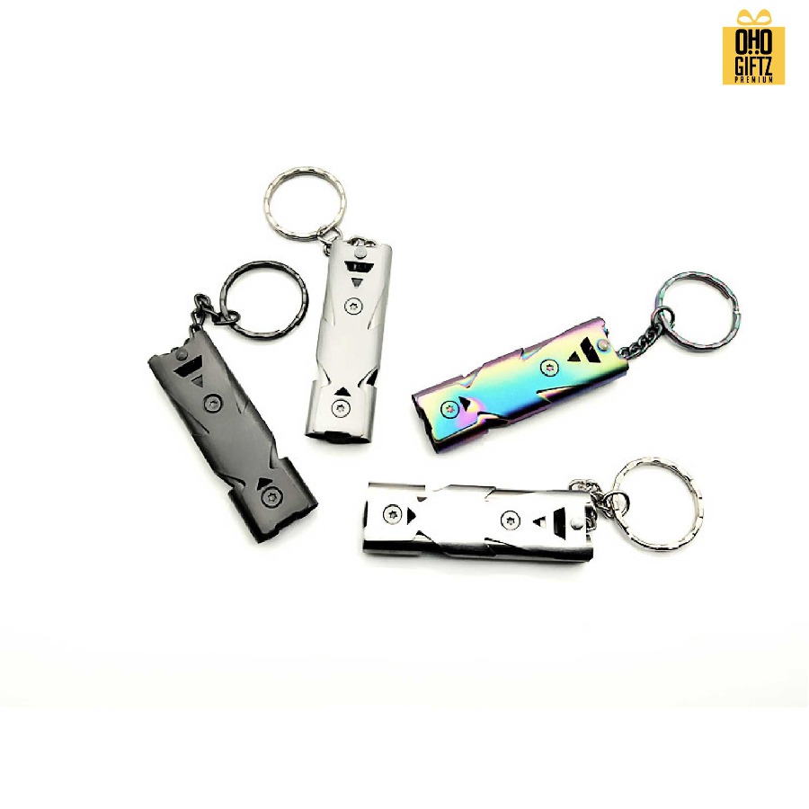 พวงกุญแจนกหวีดกู้ภัย เสียงดัง  สกรีนโลโก้ ทำเป็นของพรีเมี่ยม ของชำร่วยได้