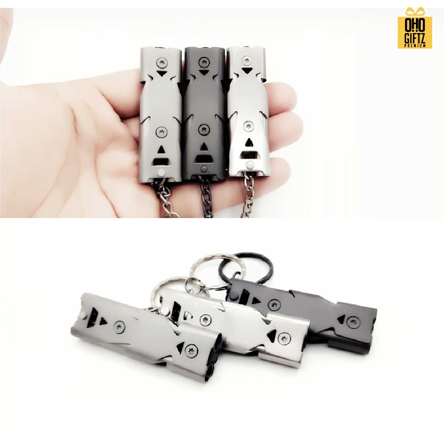 พวงกุญแจนกหวีดกู้ภัย เสียงดัง  สกรีนโลโก้ ทำเป็นของพรีเมี่ยม ของชำร่วยได้