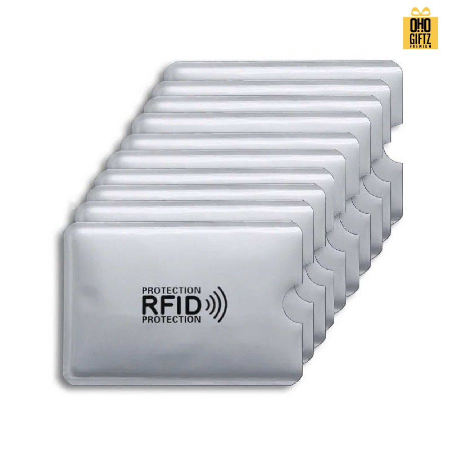 ซองใส่บัตรเครดิตป้องกันการโจรกรรม สกรีนโลโก้ ทำเป็นของพรีเมี่ยมได้