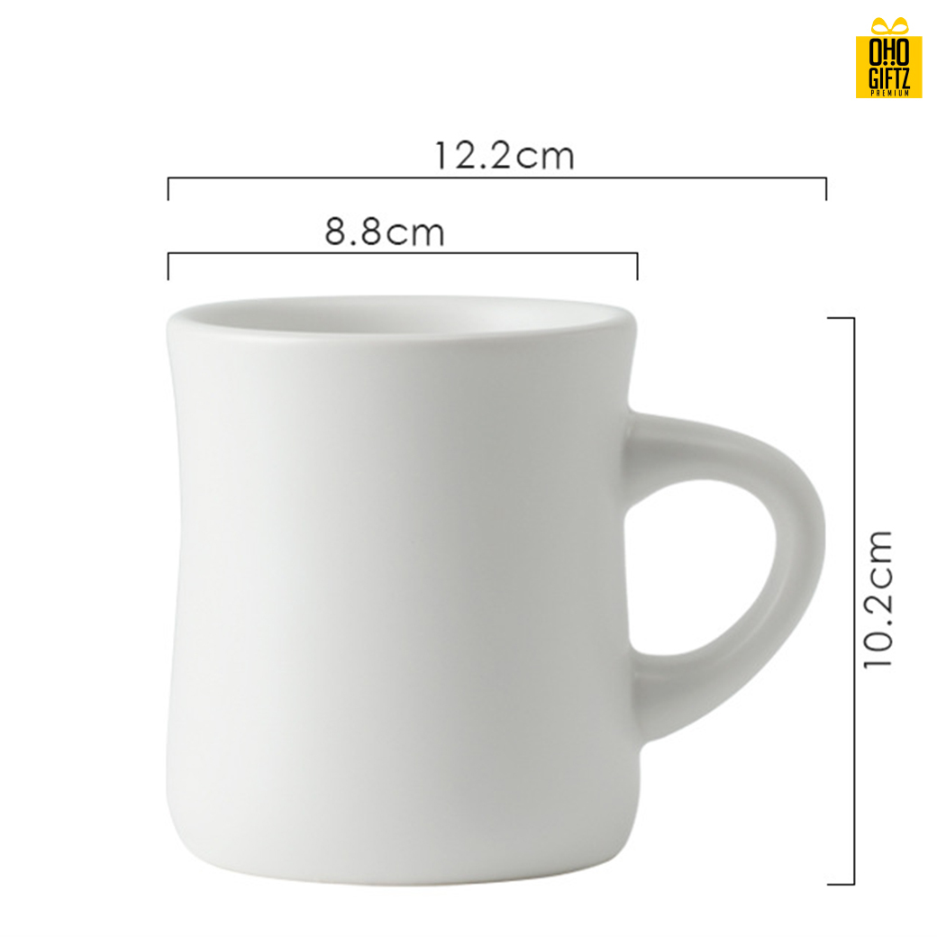 ถ้วยแก้วเซรามิก สกรีนชื่อ สกรีนโลโก้ ทำเป็นของพรีเมี่ยมได้