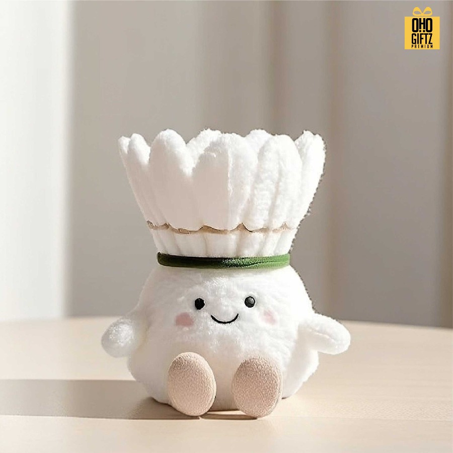 ตุ๊กตาลูกแบดมินตัน สกรีนโลโก้ ทำเป็นของพรีเมี่ยมได้ 