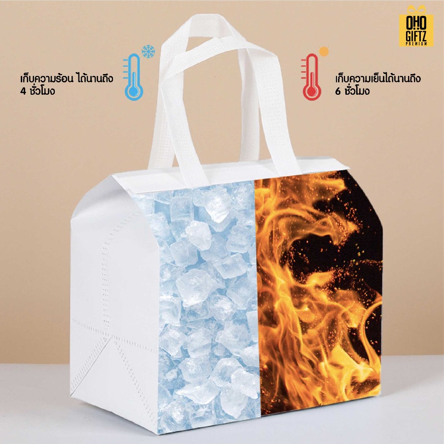 กระเป๋าผ้า สกรีนโลโก้ ทำเป็นของพรีเมี่ยมได้