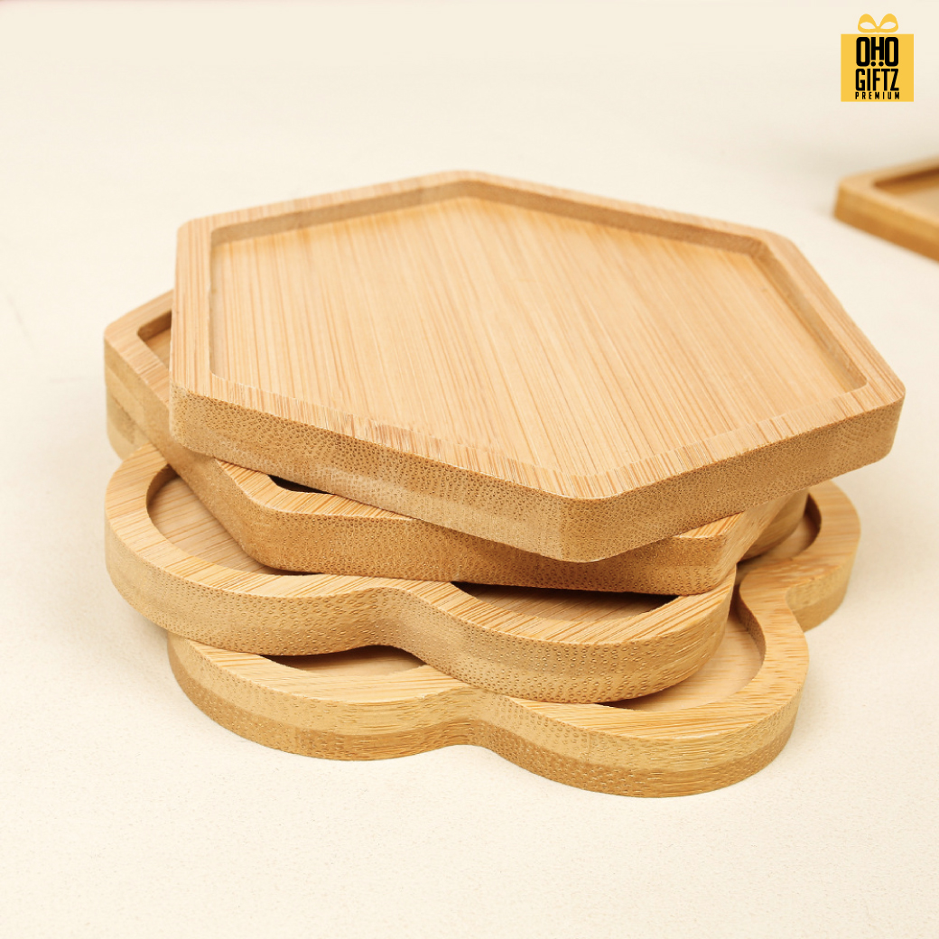 ที่รองแก้วไม้ สกรีนชื่อ, โลโก้ได้