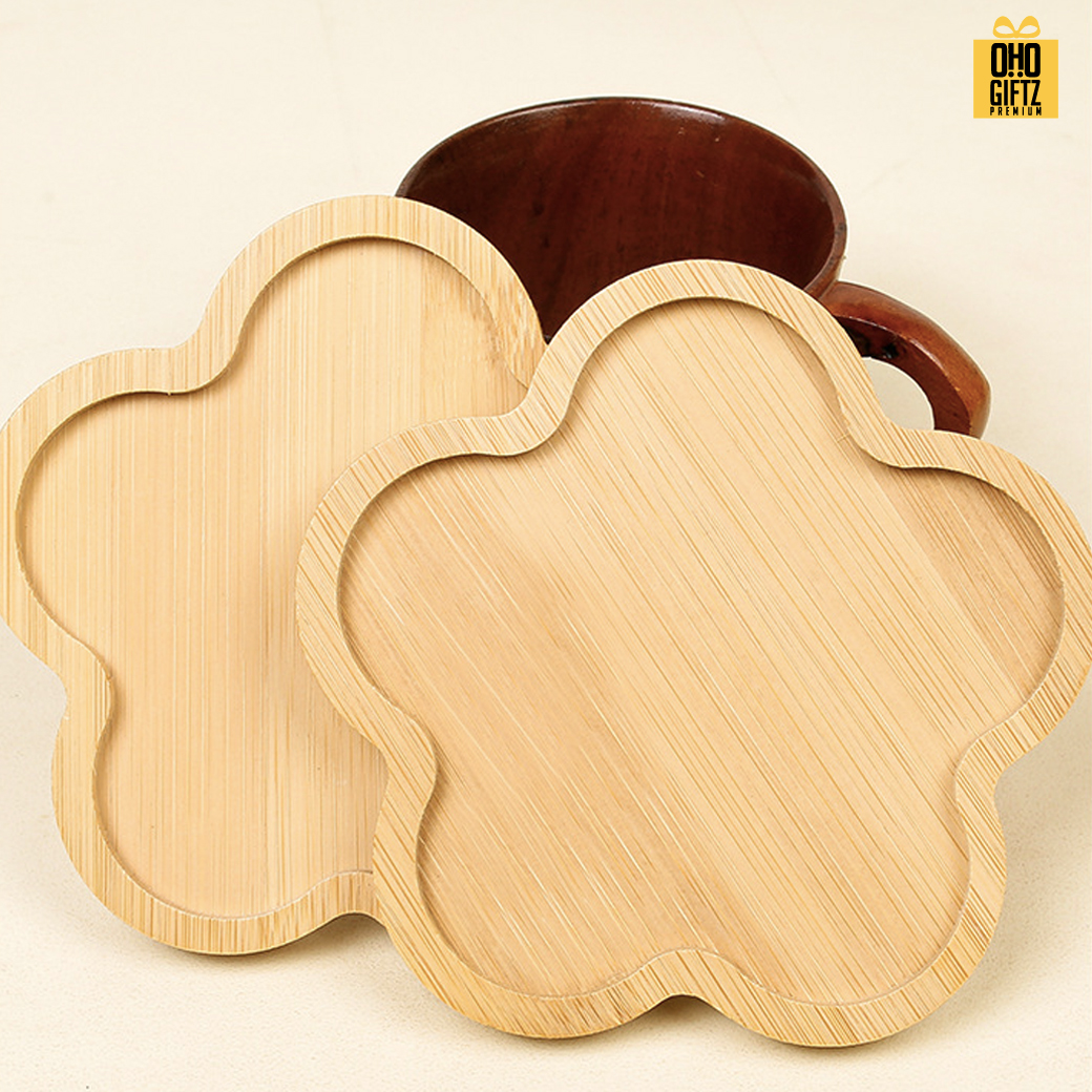 ที่รองแก้วไม้ สกรีนชื่อ, โลโก้ได้