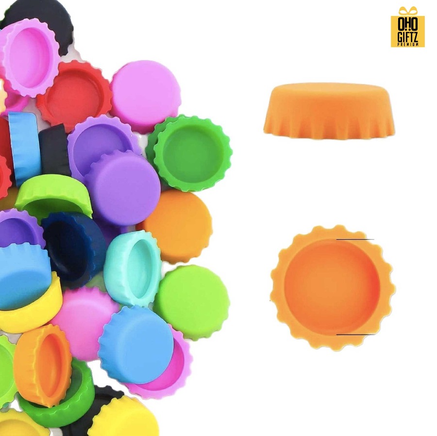 ฝาซิลิโคนปิดขวดเบียร์ สกรีนโลโก้ ทำเป็นของพรีเมี่ยม ของชำร่วยได้