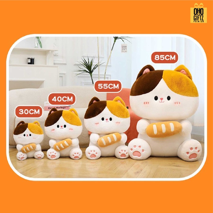 ตุ๊กตาแมวน่ารัก สกรีนโลโก้ ทำเป็นของพรีเมี่ยมได้ 