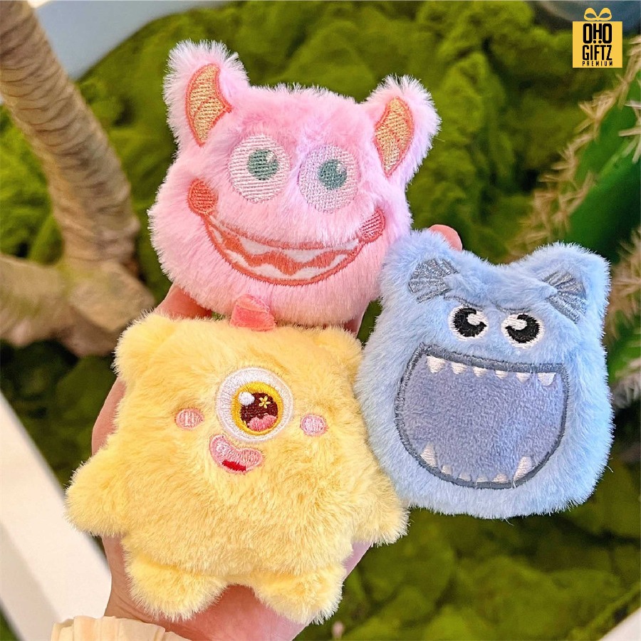 เข็มกลัดตุ๊กตามอนส์เตอร์น่ารัก พร้อมแพคเกจพิมพ์โลโก้ ทำเป็นของพรีเมี่ยม ของที่ระลึก ของชำร่วย