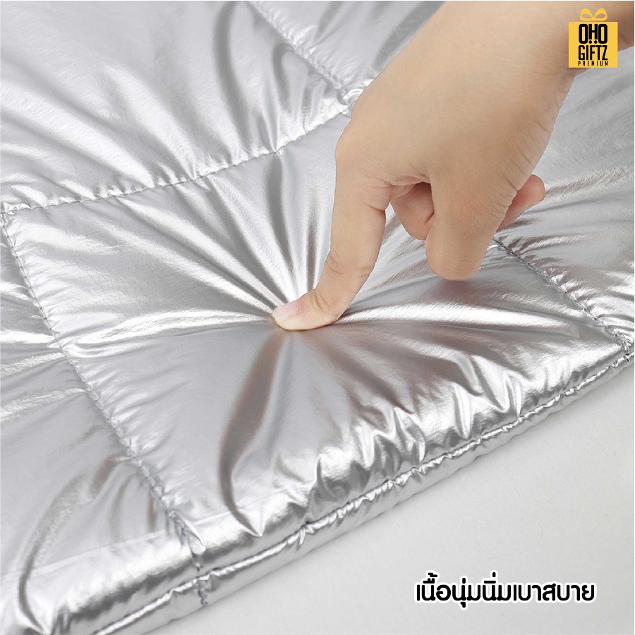 กระเป๋าใส่ Notebook Silver Bag สกรีนโลโก้ ทำเป็นของพรีเมี่ยม ของที่ระลึก