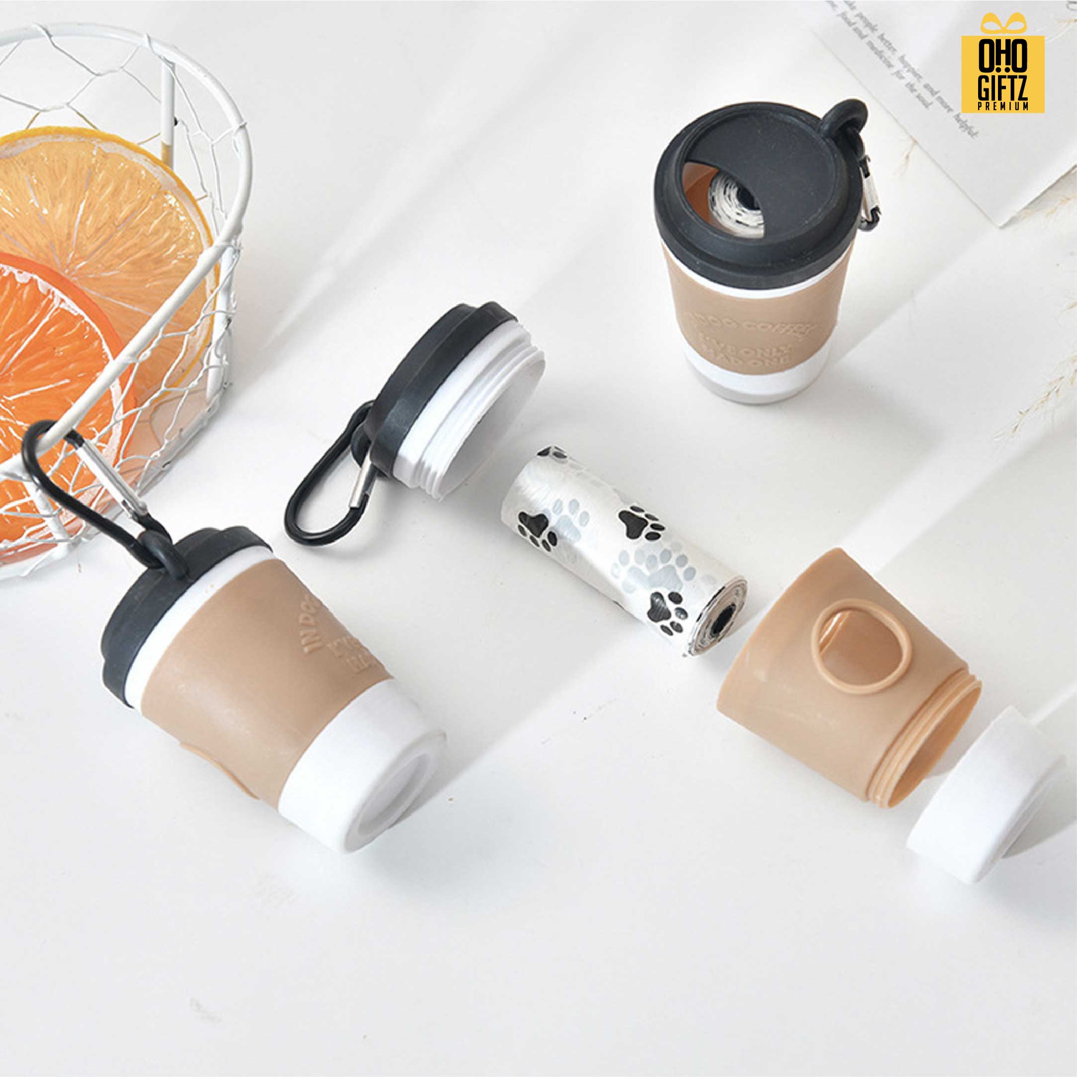 ถ้วยใส่ถุงขยะมูลสัตว์ สกรีนโลโก้ ทำเป็นของพรีเมี่ยม