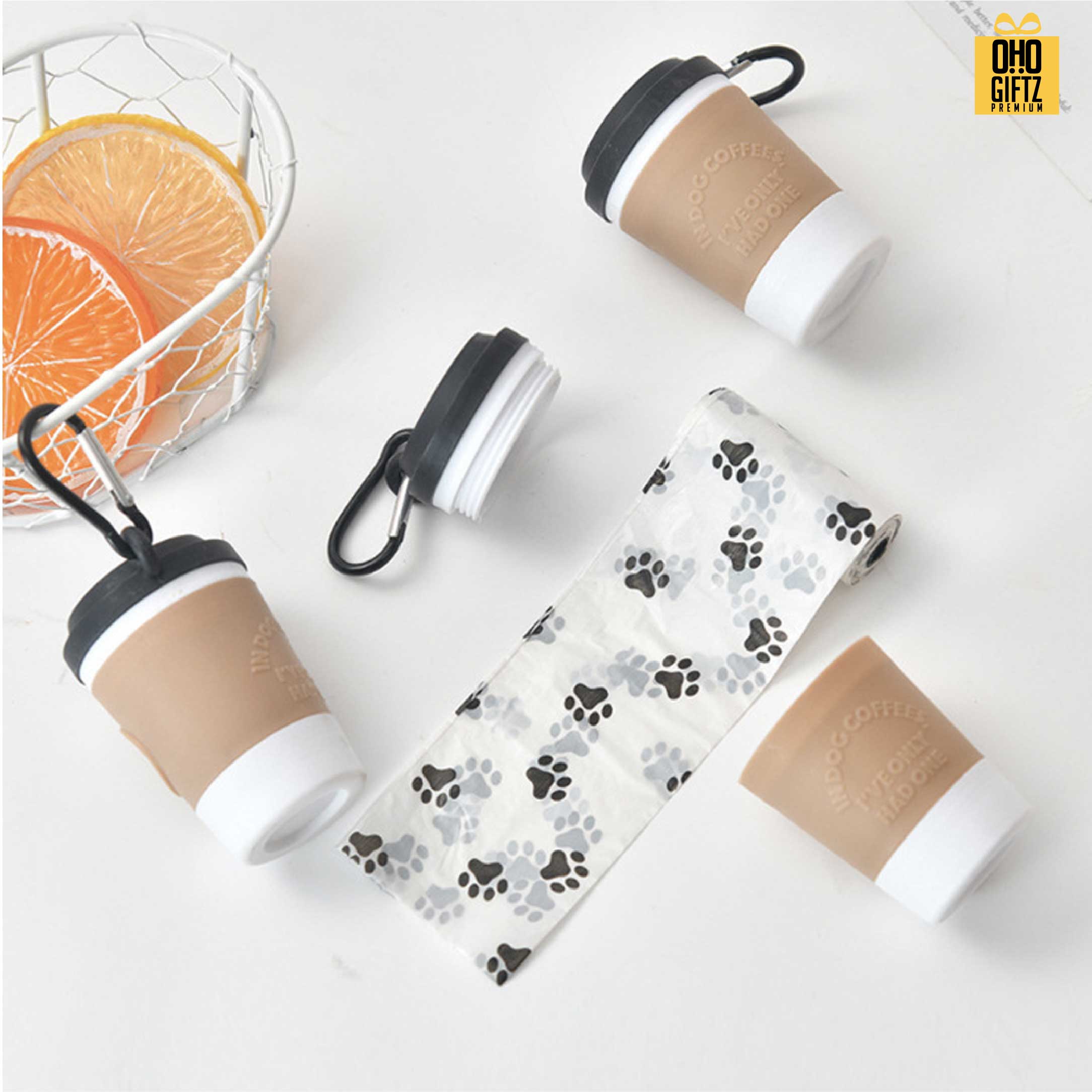 ถ้วยใส่ถุงขยะมูลสัตว์ สกรีนโลโก้ ทำเป็นของพรีเมี่ยม