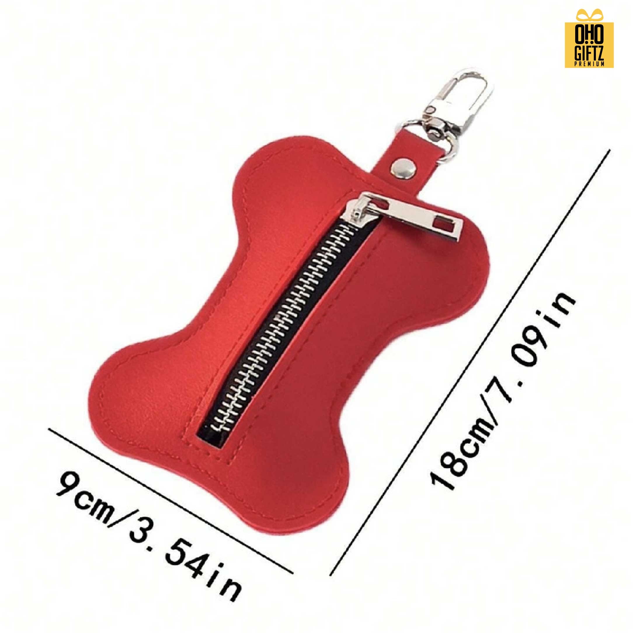 ซองหนัง PU กระดูก ใส่ถุงเก็บมูลสัตว์ สกรีนโลโก้ ทำเป็นของพรีเมี่ยม