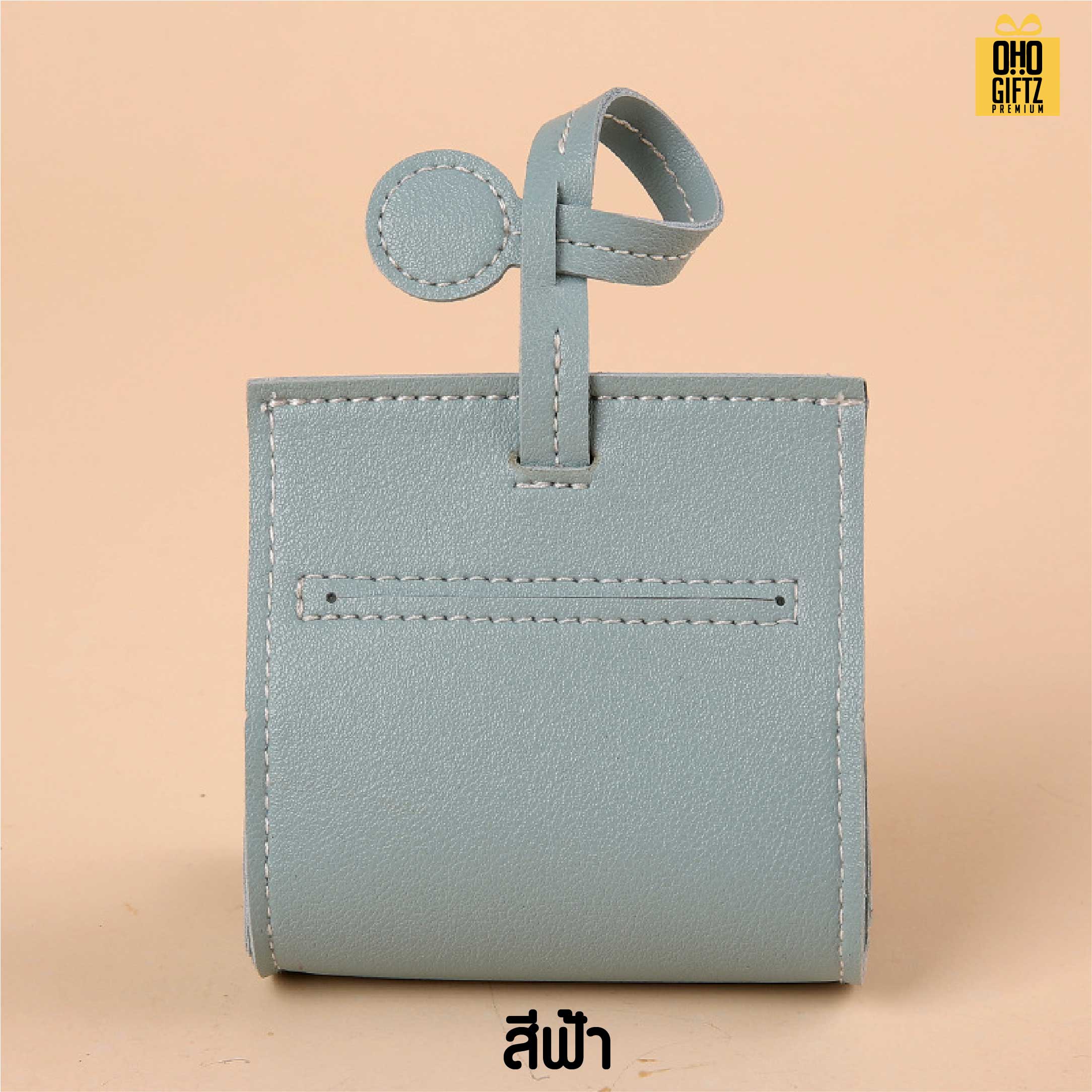 กระเป๋าเก็บถุงมูลสัตว์เลี้ยง หนัง PU สกรีนโลโก้ ทำเป็นของพรีเมี่ยม