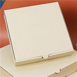 [0107004] กล่องใส่อาหาร กล่องใส่สินค้า บรรจุภัณฑ์ กล่องลูกฟูกพิซซ่า 7 นิ้ว
