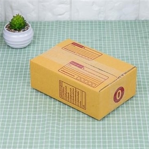 [1601010] กล่องกระดาษ กล่องพัสดุ บรรจุภัณฑ์ กล่องไปรษณีย์ ขนาด 0