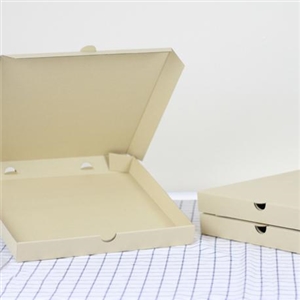 [0107009] กล่องใส่อาหาร กล่องใส่สินค้า บรรจุภัณฑ์ กล่องลูกฟูกพิซซ่า 13 นิ้ว