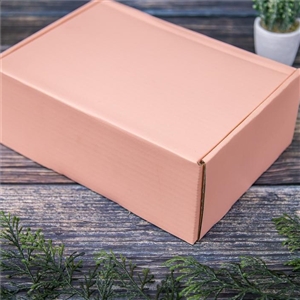 [2412012] กล่องของชำร่วย กล่อง กล่องบรรจุภัณฑ์ กล่องลูกฟูก ฟลามิงโก้ 17x24.5x9 ซม.
