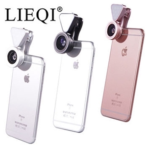 เลนส์เสริมมือถือ รุ่น HPLQ-035 พร้อมไฟแฟลช Flash Light 3 in 1 Camera Lens