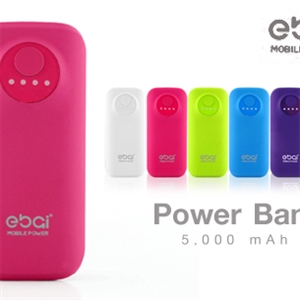 รับสกรีน แบตสำรอง รับสกรีน powerbank edai สีสันสดใส 5600mAh