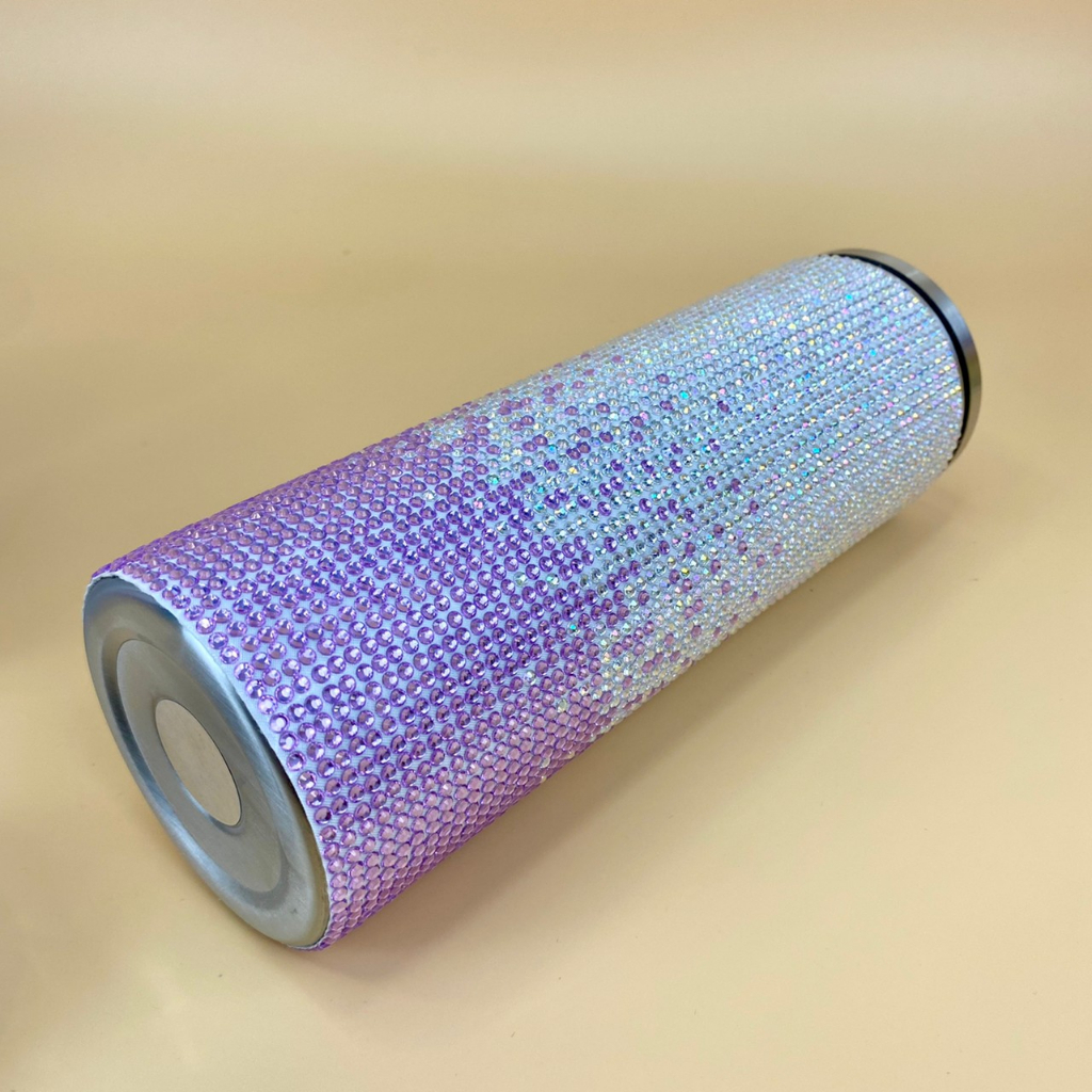 ของพรีเมี่ยมแก้วแต่งเพชร กระบอกน้ำ แก้วติดเพชร งานฝีมือ DIYแก้วเก็บความร้อน-เย็น สแตนเลส 304 แก้วกระติกน้ําร้อน เย็น สเตนเลส ประดับเพชร