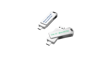 แฟลชไดรฟ์สองหัว Type-C และ USB สำหรับทุกการเชื่อมต่อ