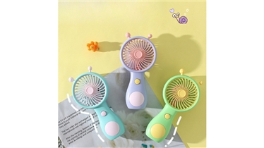 พัดลมหอยทากน้อย เพื่อนคู่ใจคลายร้อนสำหรับเจ้าตัวเล็ก
