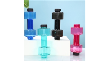 ขวดน้ำทรงดัมเบล ดีไซน์สุดชิคพร้อมฟังก์ชันการใช้งานที่ลงตัว