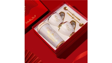 ชุดของขวัญภาชนะและอุปกรณ์ดีไซน์หรูหรา