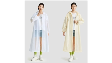 เสื้อกันฝนแฟชั่นทรงยาว พร้อมลุยทุกสถานการณ์ในวันฝนตก