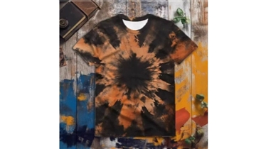 เสื้อยืดลวดลายมัดย้อมที่โดดเด่นไม่ซ้ำใคร