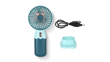 พัดลมพกพาคู่ใจ คลายร้อนได้ทั้งแบบถือและตั้งโต๊ะ