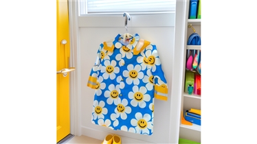  เสื้อกันฝนเด็กพิมพ์ลายสดใส ใส่สนุกทุกการเดินทาง