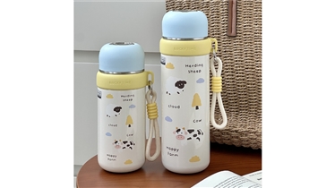 กระติกน้ำสแตนเลสลายการ์ตูนน่ารัก