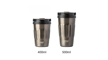 แก้วน้ำสแตนเลสเก็บอุณหภูมิ ดีไซน์เรียบเท่