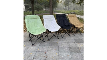 เก้าอี้สนามพับได้พนักพิงสูง เพิ่มความสบายทุกการพักผ่อน