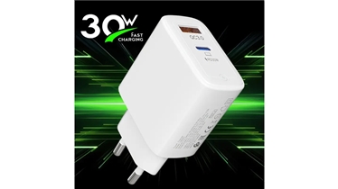 หัวชาร์จเร็ว 30W สองพอร์ต