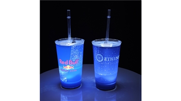 แก้วน้ำเรืองแสง LED เติมน้ำปุ๊บ สว่างปั๊บ