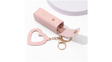 พวงกุญแจเคสลิปสติกพร้อมกระจก เติมความสวยได้ทุกที่ ทุกเวลา