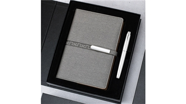 ชุดสมุดโน้ตและปากกาเซ็นชื่อ ของขวัญธุรกิจที่หรูหราและมีระดับ