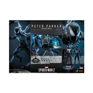 Hot Toys –  VGM56 - Marvel's Spider-Man 2 - 1/6th scale Peter Parker (Black Suit) (TC)