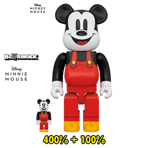 BE@RBRICK Mickey Boat Builders 100% & 400% (TC) 