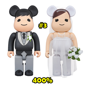 BE@RBRICK Greetings Marriage Wedding #3 PLUS 400% (TC)