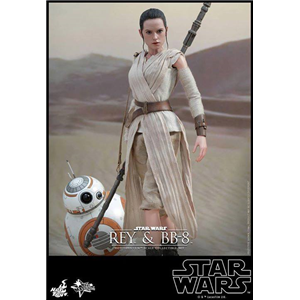 Hot Toys - MMS337 - Star Wars: The Force Awakens: 1/6th scale Rey & BB-8 Set (WA)