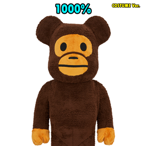 BE@RBRICK BABY MILO(R) COSTUME Ver. 1000%  (TC)