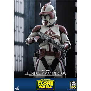 Hot Toys TMS103 1/6 Star Wars: The Clone Wars - Clone Commander Fox  (KU)