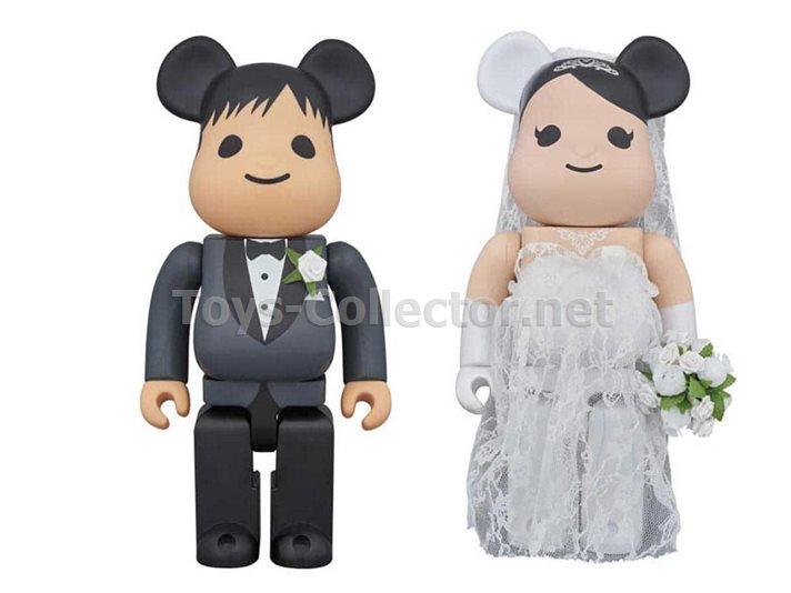 初代 ぎこち WEDDING BE@RBRICK グリーティング 400% ベアブリック