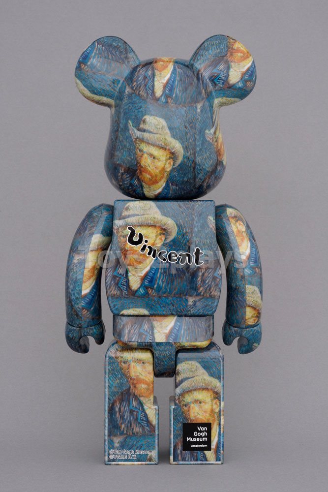 Be@rbrick Van Gogh Museum Self Portrait 1000%