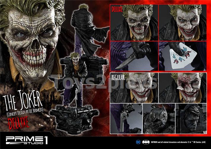 Prime1 Studio MMDC-35DX Batman (Comics) The Joker (Concept Design By Lee Bermejo) Deluxe Version (Limited 750 Pcs.)