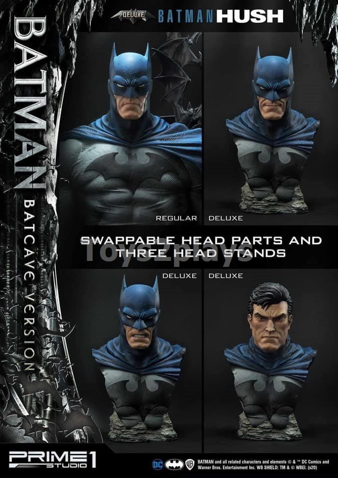 Prime1Studio MMDCBH-05DX: Batman Batcave Version (Hush) Deluxe Ver.
